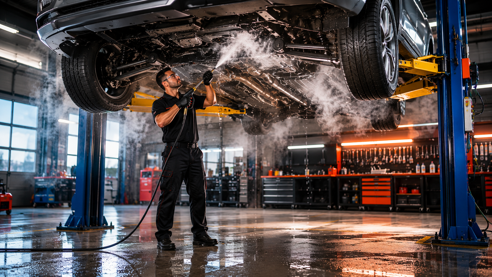Lavado premium de motor en Coquimbo